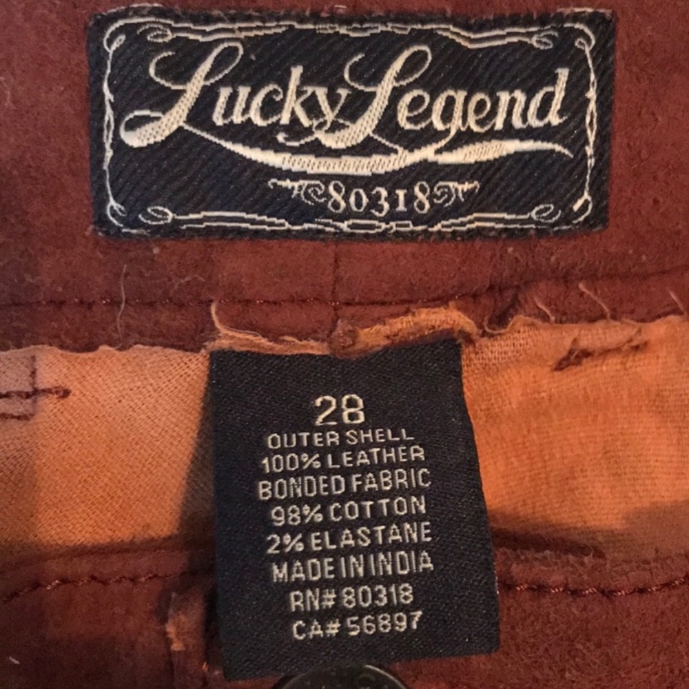 Lucky Brand Suede Charlie Skinny - Picture 7 of 8